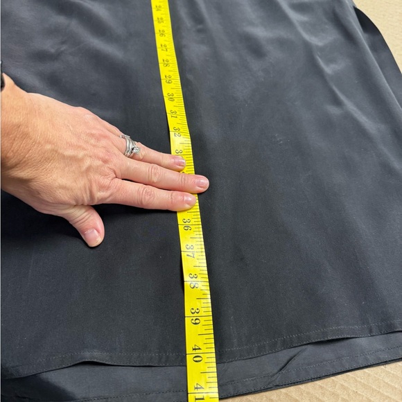 Vintage ARGENTI womens 8 100% Silk Maxi Opera Length Skirt Hong Kong Walk-Slit - Picture 10 of 11